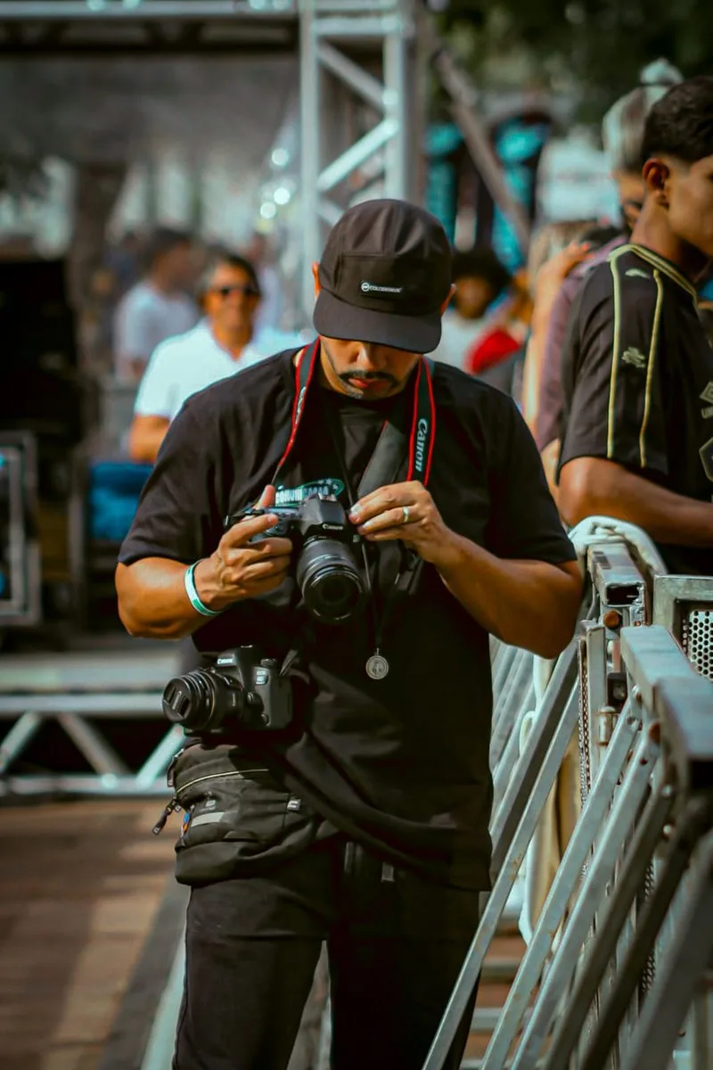 Rodrigo, fotógrafo da Vibe Produz